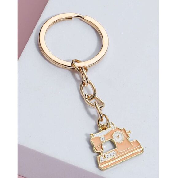Sewing Machine Charm  Keychain - Picture 6 of 7